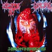 El texto musical ADDICTED TO MURDER de CORPSEFUCKING ART también está presente en el álbum Zombiecronomicon (2001)