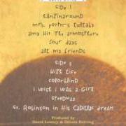 El texto musical WHEN I DREAM OF MICHELANGELO de COUNTING CROWS también está presente en el álbum Saturday nights and sunday mornings