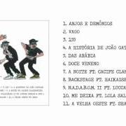 El texto musical ANJOS E DEMÔNIOS de COSTA GOLD también está presente en el álbum .155 (2015)