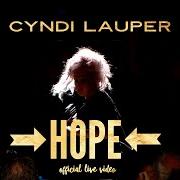 El texto musical HOPE de CYNDI LAUPER también está presente en el álbum Hope (2020)