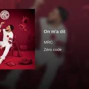 El texto musical AALIYAH de MRC también está presente en el álbum Zero code (2018)