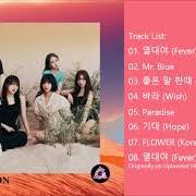 El texto musical FLOWER (KOREAN VERSION) de GFRIEND también está presente en el álbum Fever season (2019)