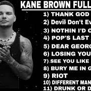 El texto musical DIFFERENT MAN de KANE BROWN también está presente en el álbum Different man (2022)