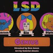 El texto musical THUNDERCLOUDS de LSD también está presente en el álbum Labrinth, sia & diplo present lsd (2019)