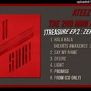 El texto musical DESIRE de ATEEZ también está presente en el álbum Treasure ep.2: zero to one (2019)