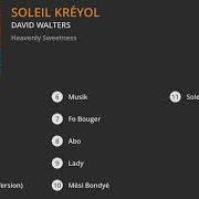 El texto musical MUSIK de DAVID WALTERS también está presente en el álbum Soleil kréyol (2020)