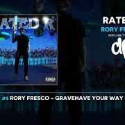 El texto musical ROCK BAND de RORY FRESCO también está presente en el álbum Rated r (2020)