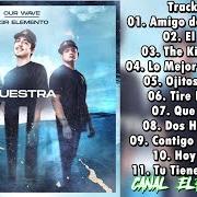 El texto musical OJITOS DE MIEL de T3R ELEMENTO también está presente en el álbum Our wave nuestra ola (2020)