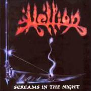 El texto musical EXPLODE de HELLION también está presente en el álbum Screams in the night (1987)