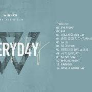 El texto musical HAVE A GOOD DAY de WINNER también está presente en el álbum Everyd4y (2018)
