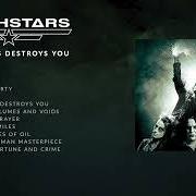 El texto musical MIDNIGHT PARTY de DEATHSTARS también está presente en el álbum Everything destroys you (2023)