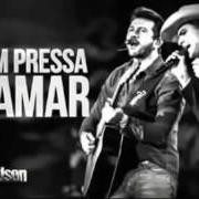 El texto musical TÔ COM PRESSA DE AMAR de JADS & JADSON también está presente en el álbum Diamante bruto (2016)