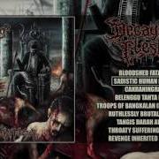 El texto musical BUTCHERED de DECAY también está presente en el álbum Decayed flesh (1999)