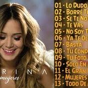 El texto musical BORRÉ TUS FOTOS de KARINA también está presente en el álbum Mujeres (2017)