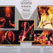 El texto musical LADY DOUBLE DEALER de DEEP PURPLE también está presente en el álbum Made in europe (1976)