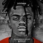 El texto musical DREADLOCKS de JAYDAYOUNGAN también está presente en el álbum Misunderstood (2019)