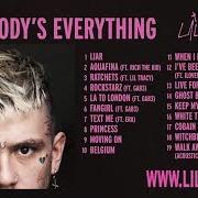 El texto musical LIAR de LIL PEEP también está presente en el álbum Everybody's everything (2019)