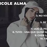 El texto musical DISPARA *** de NICKI NICOLE también está presente en el álbum Alma (2023)