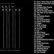 El texto musical STRANDS de LUDVIG FORSSELL también está presente en el álbum Death stranding (original score) (2019)