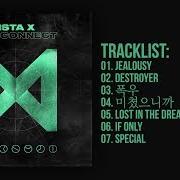 El texto musical LOST IN THE DREAM de MONSTA X también está presente en el álbum The connect : dejavu (2018)