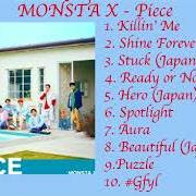 El texto musical #GFYI de MONSTA X también está presente en el álbum Piece (2018)