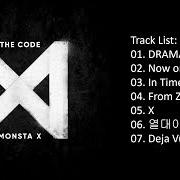 El texto musical X de MONSTA X también está presente en el álbum The code (2017)