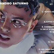 El texto musical MÁS DE UNA VEZ de RAUW ALEJANDRO también está presente en el álbum Saturno (2022)