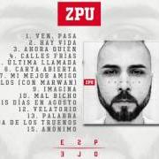 El texto musical ÚLTIMA LLAMADA de ZPU también está presente en el álbum Espejo (2016)