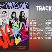 El texto musical #TWENTY de ITZY también está presente en el álbum Crazy in love (2021)