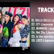 El texto musical NOT SHY -JAPANESE VER.- de ITZY también está presente en el álbum It'z itzy (2021)