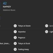 El texto musical FADING AWAY de NAPKEY también está presente en el álbum 42 (2017)