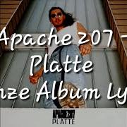 El texto musical SEX MIT DIR de APACHE 207 también está presente en el álbum Platte (2019)