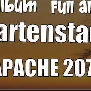 El texto musical SCHIMMEL IN DER VILLA de APACHE 207 también está presente en el álbum Gartenstadt (2023)