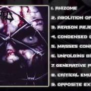 El texto musical OPPOSITE EXTREMITIES de DISAVOWED también está presente en el álbum Perceptive deception (2001)