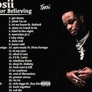 El texto musical LET ME KNOW de TOOSII también está presente en el álbum Thank you for believing (the manifestation) (2021)