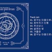 El texto musical DREAMS COME TRUE (CHINESE VERSION) de WJSN también está presente en el álbum Dream your dream (2018)