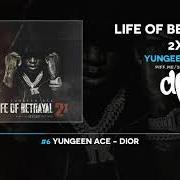 El texto musical WISHING DEATH ON ME de YUNGEEN ACE también está presente en el álbum Life of betrayal 2x (2021)