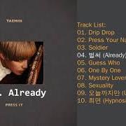 El texto musical PRESS YOUR NUMBER de TAEMIN también está presente en el álbum Press it (2016)