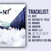 El texto musical NOT! de STRAY KIDS también está presente en el álbum I am not (2018)