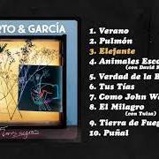 El texto musical ELEFANTE de ALBERTO & GARCÍA también está presente en el álbum Flores negras (2020)