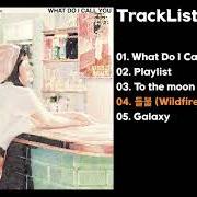 El texto musical WILDFIRE de TAEYEON también está presente en el álbum What do i call you (2020)