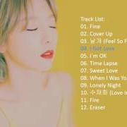 El texto musical LOVE IN COLOR (???) de TAEYEON también está presente en el álbum My voice (2017)