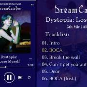 El texto musical INTRO (DYSTOPIA: LOSE MYSELF) de DREAMCATCHER también está presente en el álbum Dystopia: lose myself (2020)