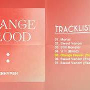 El texto musical MORTAL de ENHYPEN también está presente en el álbum Orange blood (2023)