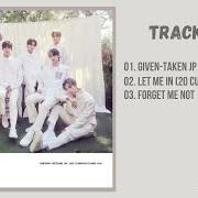 El texto musical FORGET ME NOT de ENHYPEN también está presente en el álbum Border : ?? (hakanai) (2021)