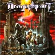 El texto musical MOUNTAIN OF RISING STORM de DRAGONHEART también está presente en el álbum Throne of the alliance (2002)