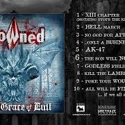 El texto musical GODLESS FIELD de DROWNED también está presente en el álbum By the grace of evil (2004)