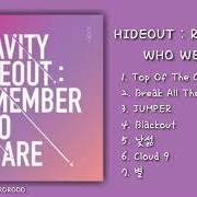 El texto musical TOP OF THE CHAIN de CRAVITY también está presente en el álbum Hideout: remember who we are (2020)