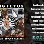 El texto musical SKULLFUCKED de DYING FETUS también está presente en el álbum Purification through violence (1996)