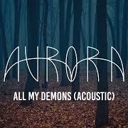El texto musical BLACK WATER LILIES de AURORA (NOR) también está presente en el álbum All my demons greeting me as a friend (2016)